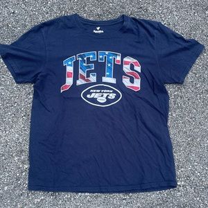 New York Jets Fanatics USA themed Shirt Size Large